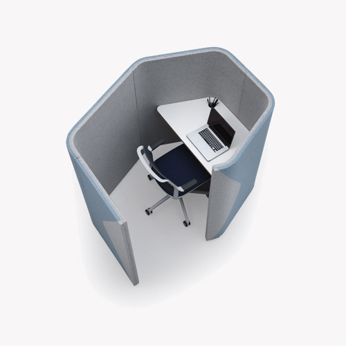 Individual Workplace Gray