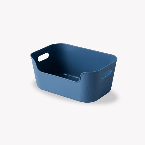 [E-COM08] Storage Box Blue