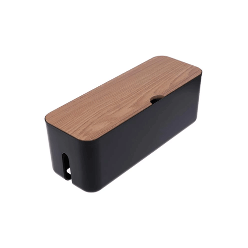 [FURN_5555] Cable Management Box Light Wood