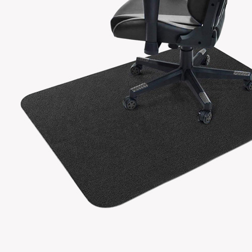 Chair floor protection black